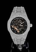 Full Iced Out / Silver / Skeleton Dial
