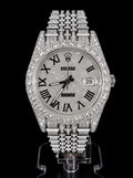 Full Iced Out / Steel / Pavé Roman Dial