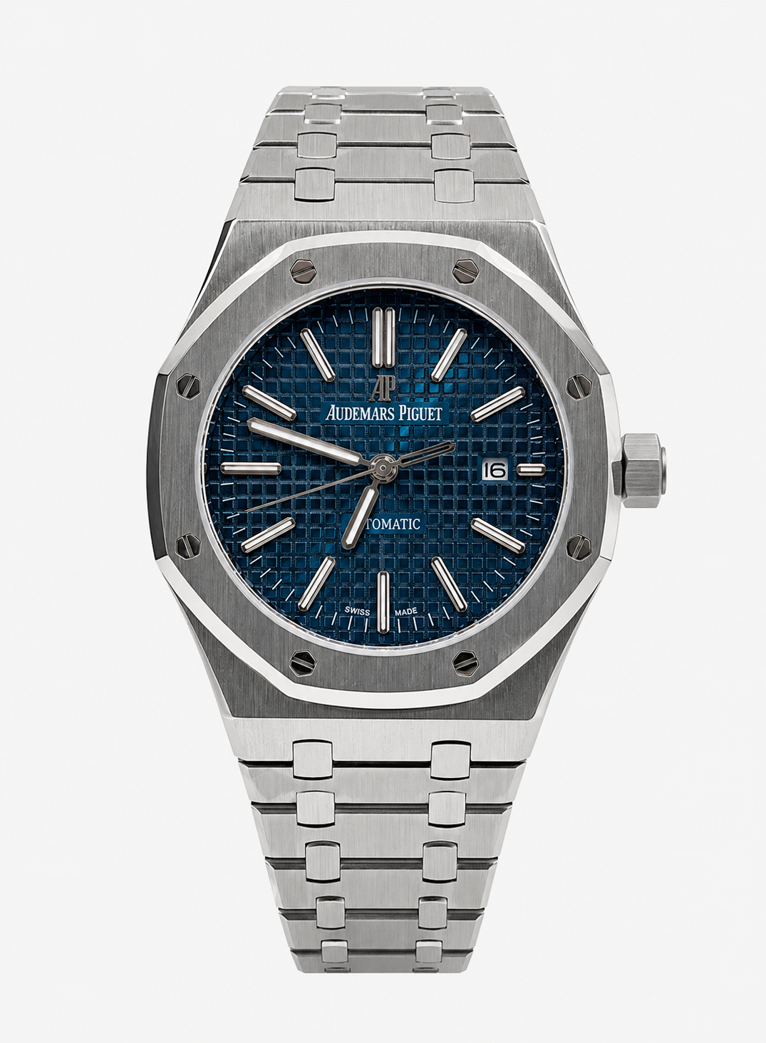 Blue Tapisserie Dial / Full Steel