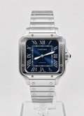 Blue Dial / Roman Numerals / Full Steel