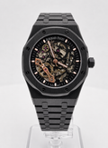 Black Ceramic / Rose Gold Accents